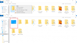 pembuatan folder selesai pembuatan folder selesai