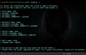 cara membuat wordlist password