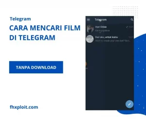 Cara Mencari Film di Telegram Tanpa Download