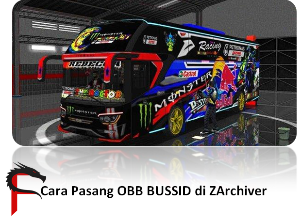Cara Pasang OBB BUSSID di ZArchiver