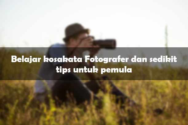 Bahasa Jepang Fotografer