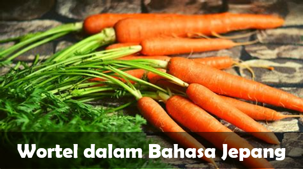 Wortel dalam Bahasa Jepang