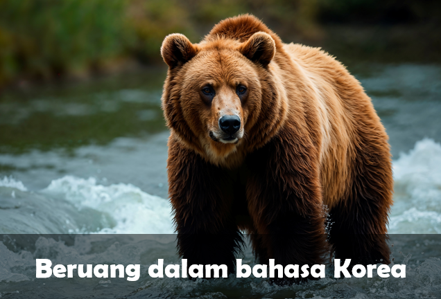 Beruang dalam bahasa Korea