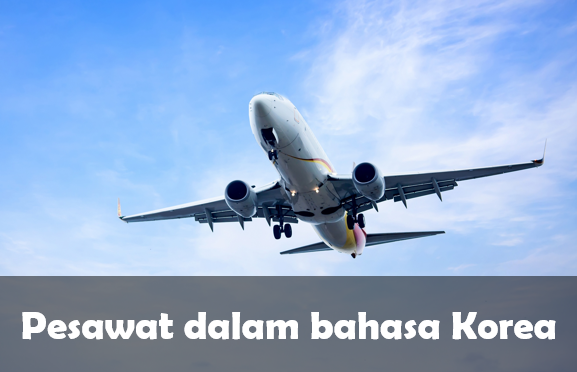 Pesawat dalam bahasa Korea