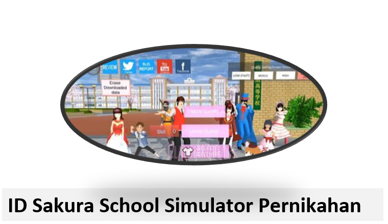 ID Sakura School Simulator Pernikahan