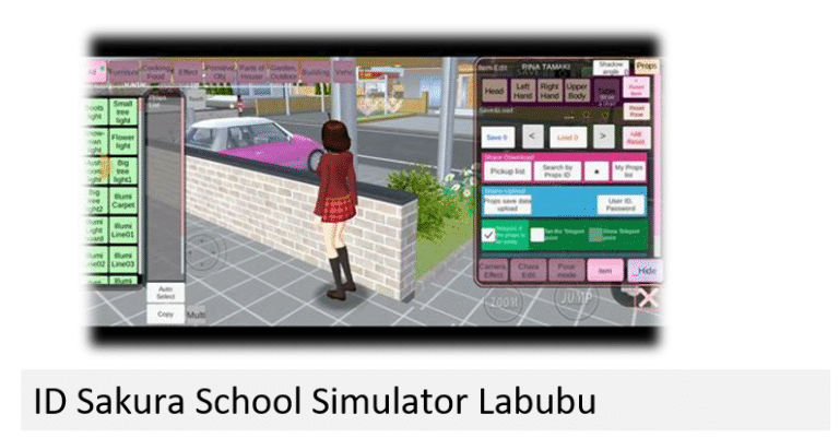 ID Sakura School Simulator Labubu