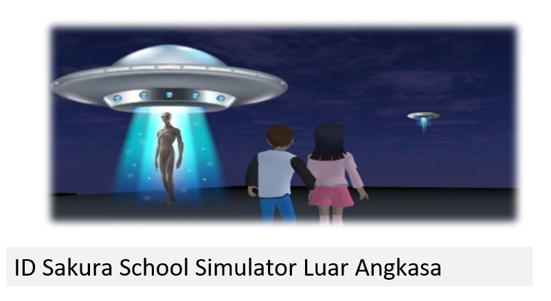 ID Sakura School Simulator Luar Angkasa