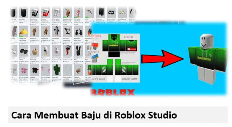Cara Membuat Baju di Roblox Studio