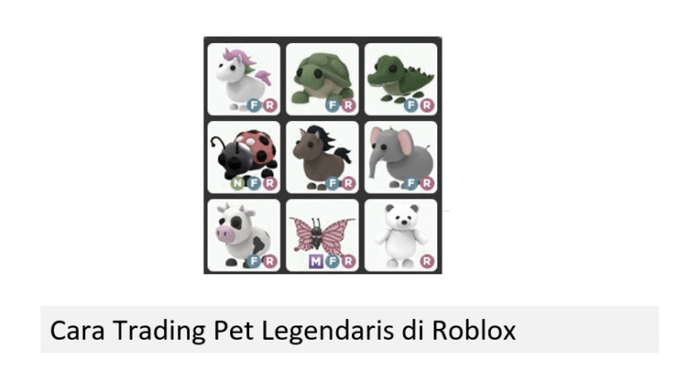 Cara Trading Pet Legendaris di Roblox