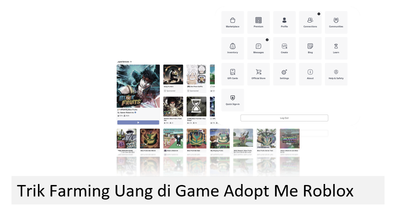 Trik Farming Uang di Game Adopt Me Roblox