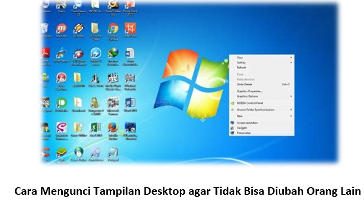Cara Mengunci Tampilan Desktop agar Tidak Bisa Diubah Orang Lain