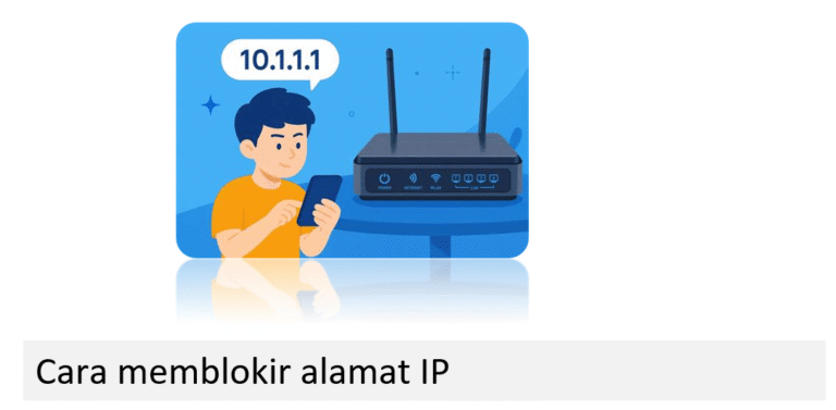 Cara memblokir alamat IP