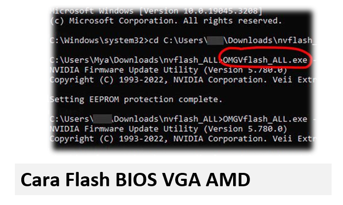 Cara Flash BIOS VGA AMD