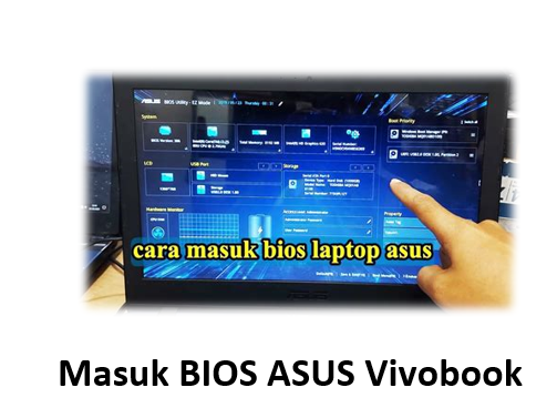 Cara Setting BIOS ASUS Booting Flashdisk