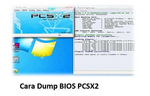 Cara Dump BIOS PCSX2