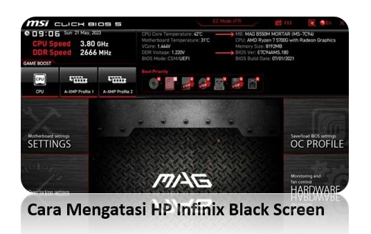 Cara Mengatasi HP Infinix Black Screen
