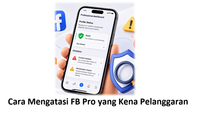 Cara Mengatasi FB Pro yang Kena Pelanggaran