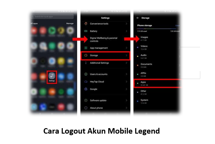 Cara Logout Akun Mobile Legend