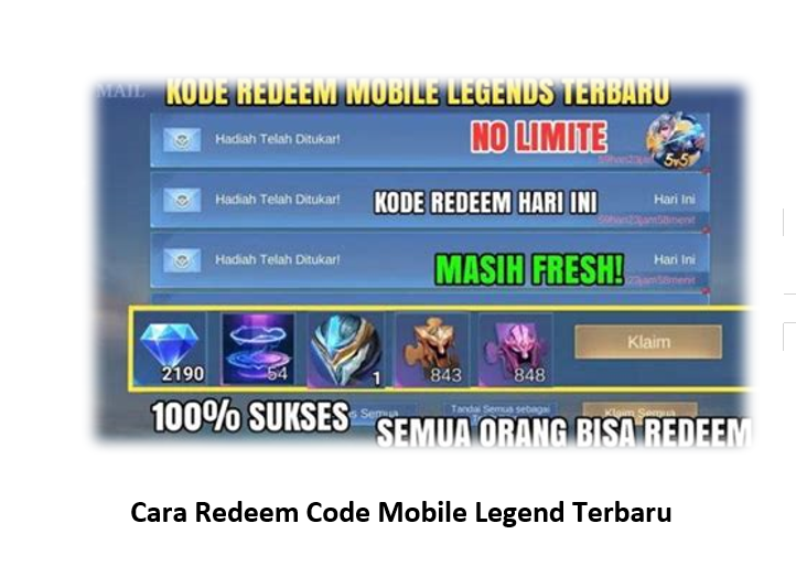 Cara Redeem Code Mobile Legend Terbaru