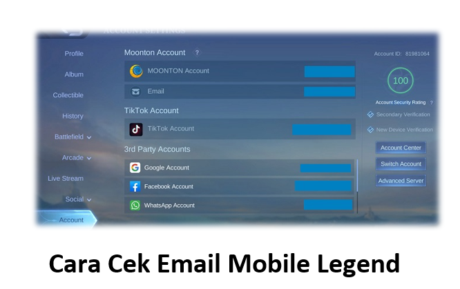 Cara Login Mobile Legend Tanpa Email