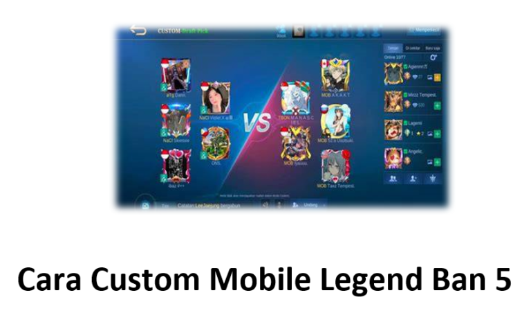 Cara Custom Mobile Legend Ban 5