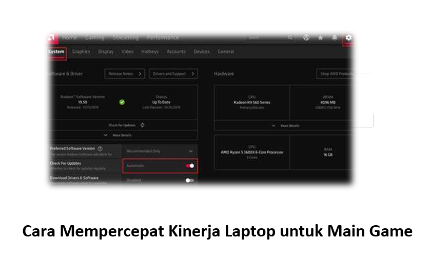 Cara Mempercepat Kinerja Laptop untuk Main Game